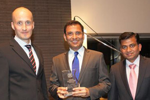 Devshi won the sole ZF Achievers Award from India for 2013